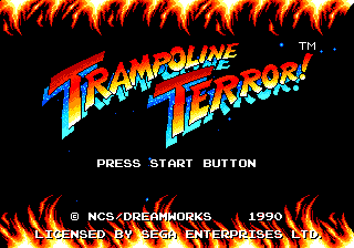 Trampoline Terror screenshot 3 for Sega Genesis
